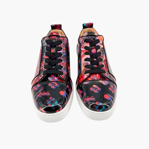 Christian Louboutin Disco Laser Sneakers Size 40 US 10 Louis Junior Orlato - Picture 2 of 14